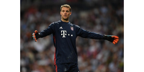 O alemão nº 1 do goleiro Neuer retorna